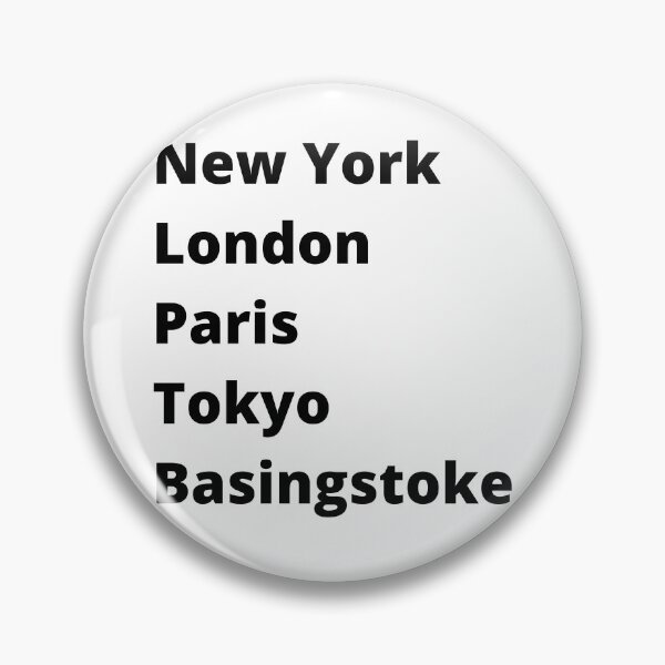 Artikelvorschau, New York London Paris Tokio Basingstoke entworfen und verkauft von DesignsbyDan1.