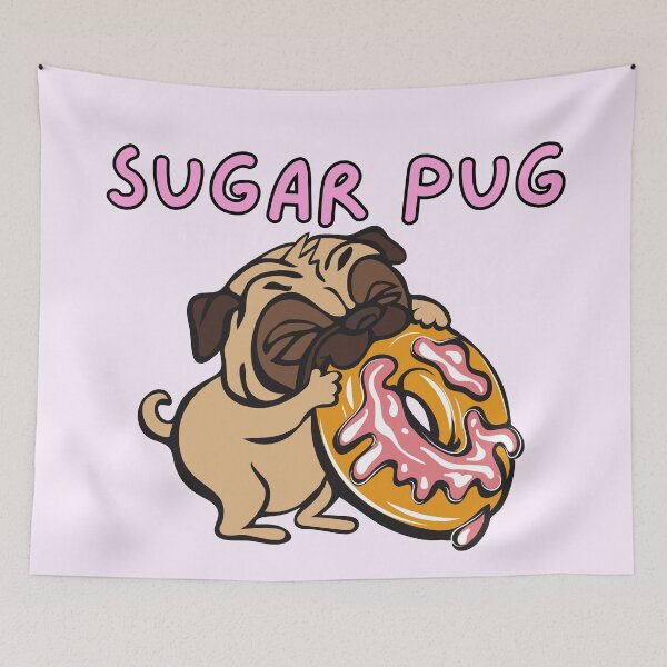 Item preview, The Sugar Pug designed and sold by RosiesSticks.