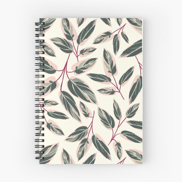 Item preview, Beautiful calathea house plant leaves pattern designed and sold by Caro Terranova.