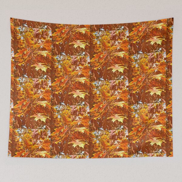 Item preview, Orange maple leaves designed and sold by Shulie1.