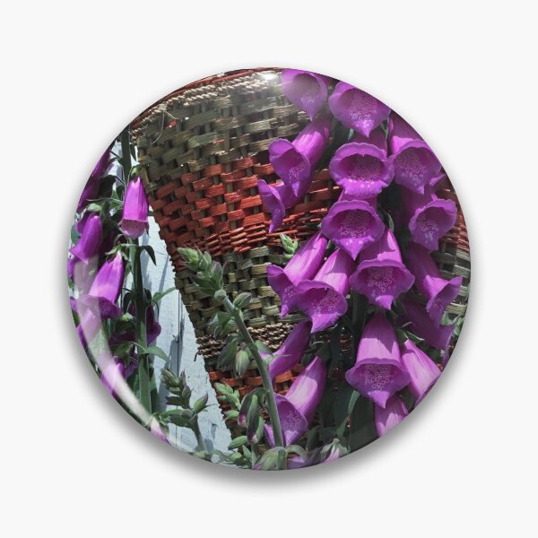 Item preview, Foxglove and Basket Weaving designed and sold by WeepingGrove.