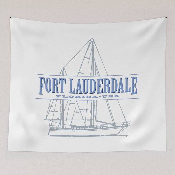 Item preview, Fort Lauderdale Florida sailing, vacation and marina gear designed and sold by Futurebeachbum.