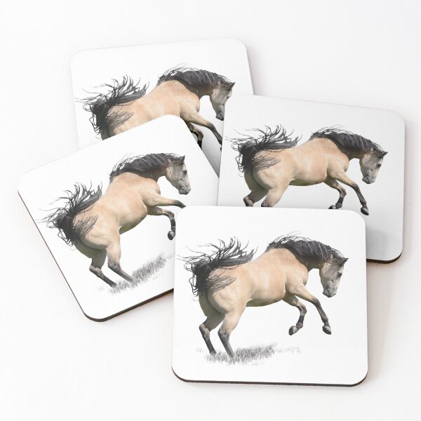 Artikelvorschau, Buckskin Horse Bucking entworfen und verkauft von JaniceStreet.