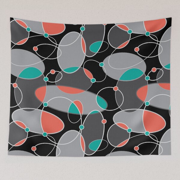 Item preview, Mid-Century Modern Atomic Space Age Orbits designed and sold by brotherinas.