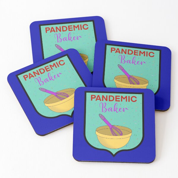 Item preview, Pandemic Baker badge designed and sold by StitchItMama.