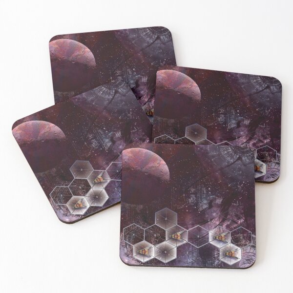 Item preview, Space Bees II designed and sold by Francesca Myman.