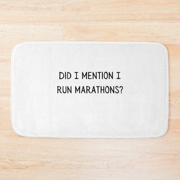 Artikelvorschau, Habe ich schon erwähnt, dass ich Marathons laufe? entworfen und verkauft von SkeletonRunning.