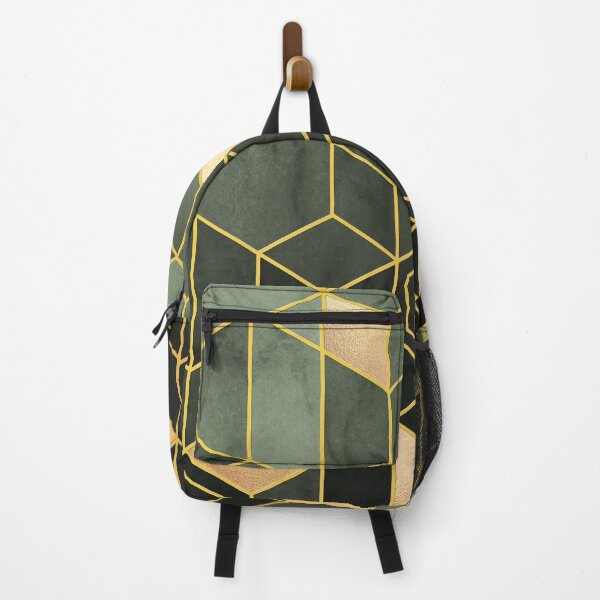 Item preview, Emerald Ombre Hexagons designed and sold by cadinera.