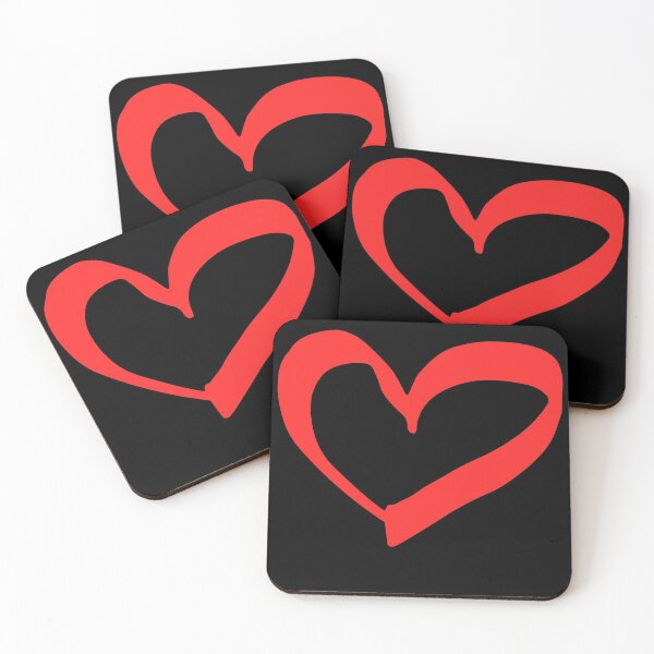Item preview, Trazo de pincel de corazón. Corazón sobre el amor. designed and sold by DIQDESIGN.