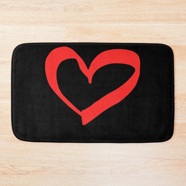 Item preview, Trazo de pincel de corazón. Corazón sobre el amor. designed and sold by DIQDESIGN.