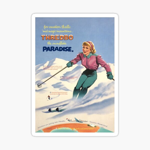 Item preview, Thredbo the Snowflake Paradise designed and sold by heymate.