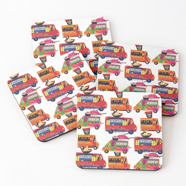 Item preview, Food truck pattern designed and sold by JocelynCrafts.