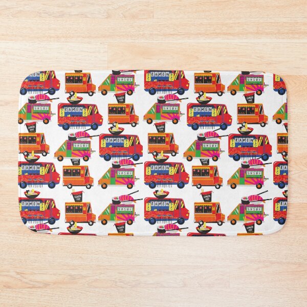 Item preview, Food truck pattern designed and sold by JocelynCrafts.