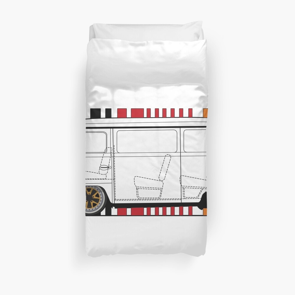 aircooled bus Duvet Cover