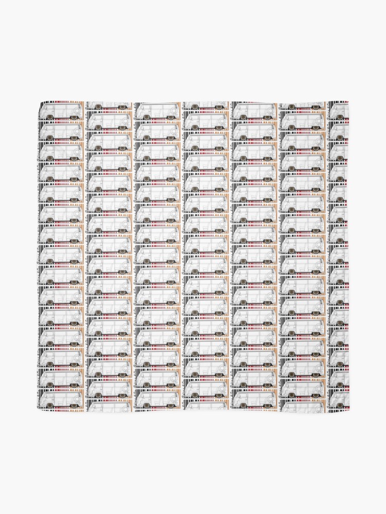 Alternate view of aircooled bus Scarf