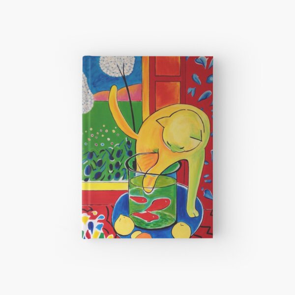 Vista previa del artículo con la obra «Matisse - Gato y pez dorado», diseñado y vendido por PremaWarde.