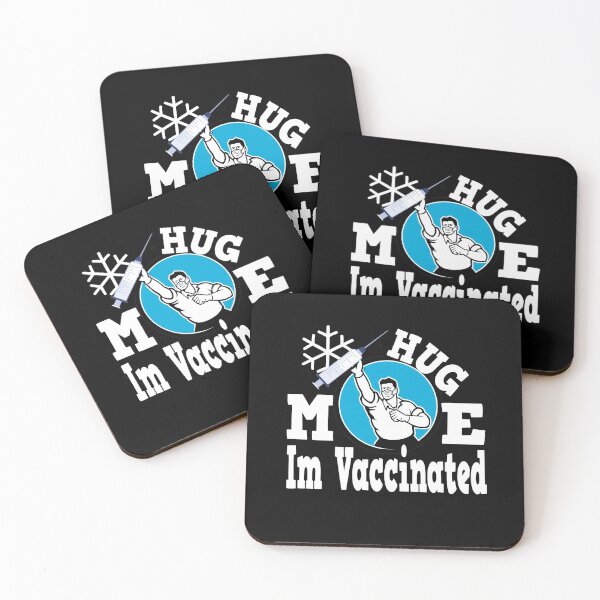 Item preview, Hug Me Im Vaccinated designed and sold by buzz1days.