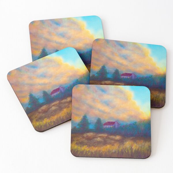 Item preview, Pastel painting - glowing cloud designed and sold by Red Witch Art.