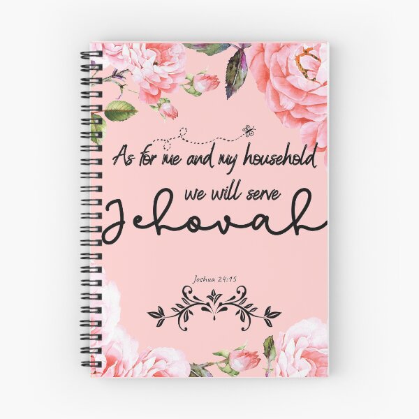 Item preview, Joshua 24:15 - floral design designed and sold by fsultesart.