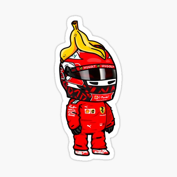 Charles Leclerc Mini Sticker