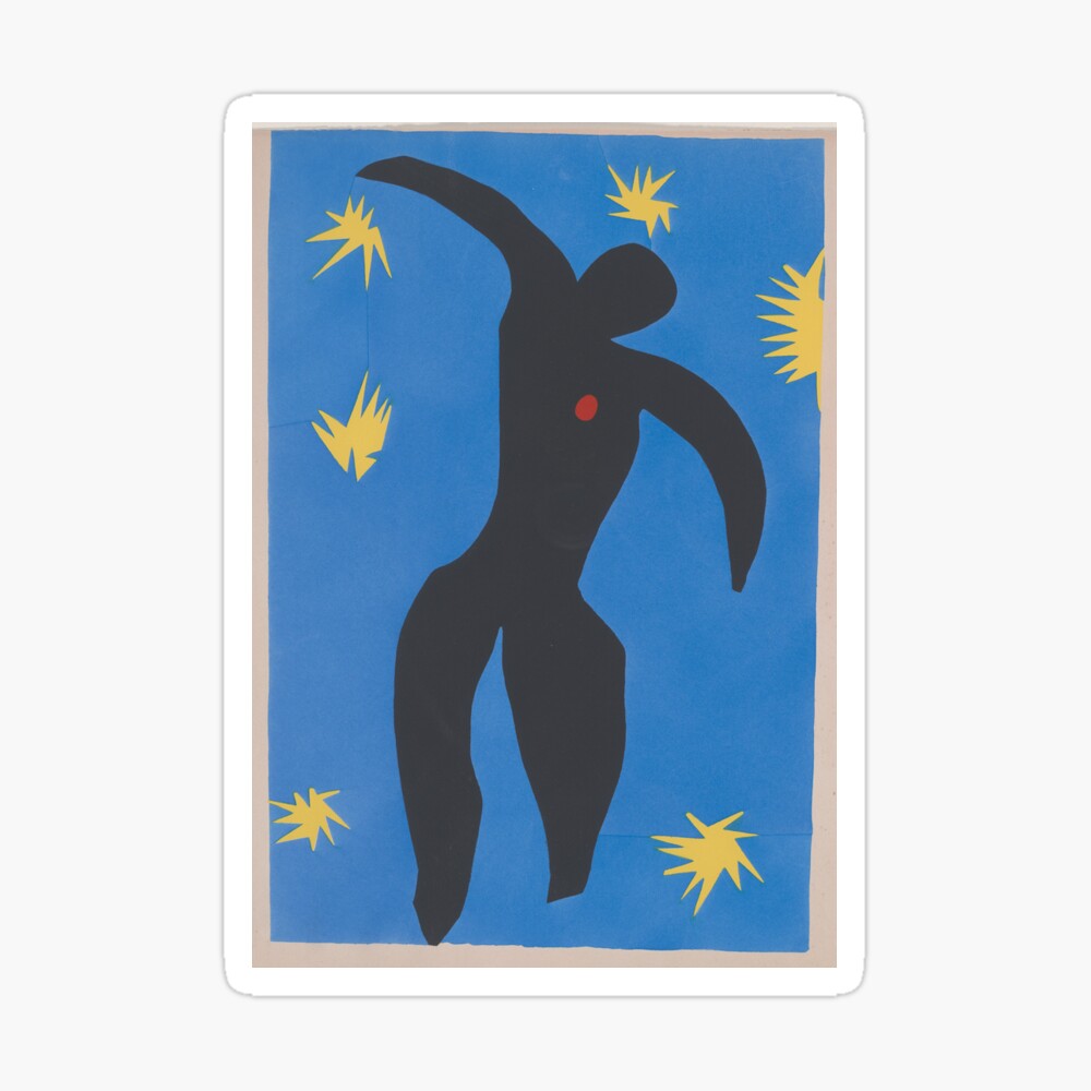Matisse - Paper Cut-Outs Man with Stars