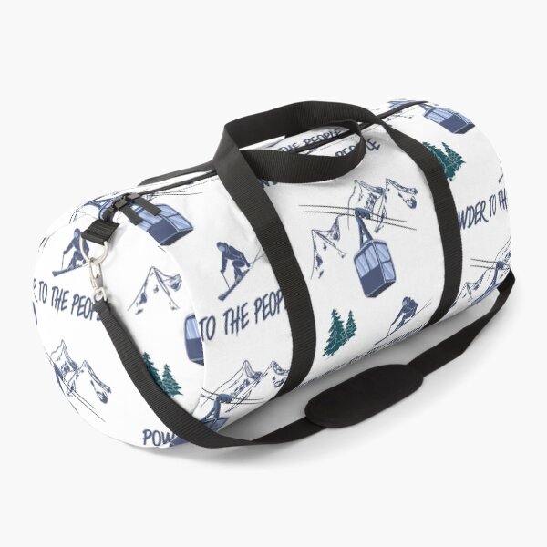 Item preview, Powder to the People Ski Lift Resort Winter Sports designed and sold by TheInkElephant.