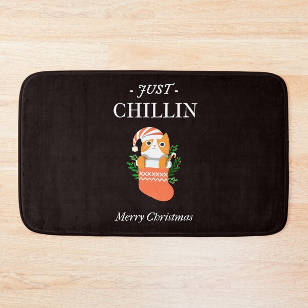 Item preview, Just Chillin Cat Christmas Stockings  designed and sold by MariesDesigns11.