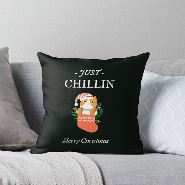 Item preview, Just Chillin Cat Christmas Stockings  designed and sold by MariesDesigns11.