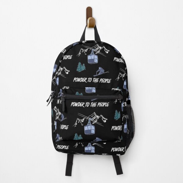 Item preview, Powder to the People Ski Lift Resort Winter Sports designed and sold by TheInkElephant.