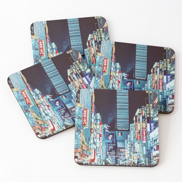 Item preview, A neon blue Tokyo Japan  designed and sold by Joejo19.