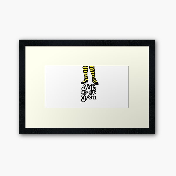 The Bumblebee Tights, Me Before You- Jojo Moyes Canvas Print for Sale by  AlenaPrior