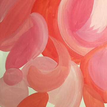 Artwork thumbnail, Pink abstraction by rb-angiempaints