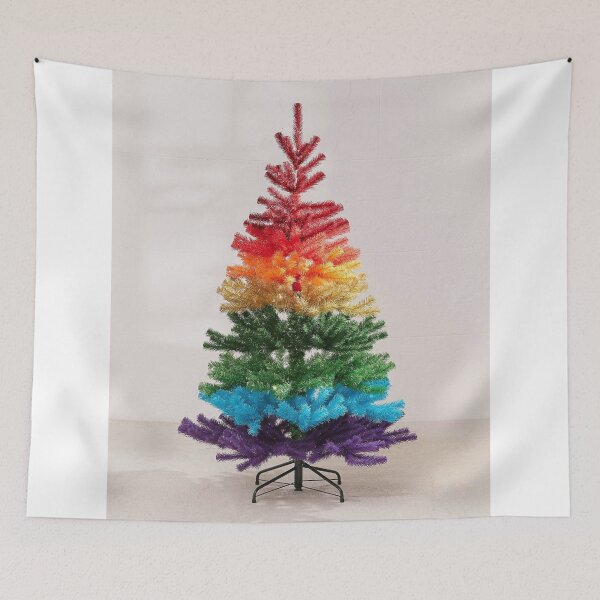 Item preview, Rainbow Christmas tree gay Christmas tree lgbt  designed and sold by emcazalet.