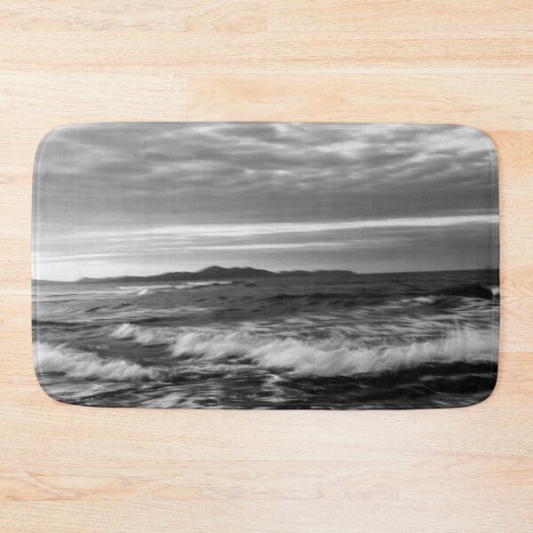Item preview, BLACK AND WHITE - MAJORCA - BEACHES - CALA MESQUIDA - PHOTO  designed and sold by Tropical Blood.