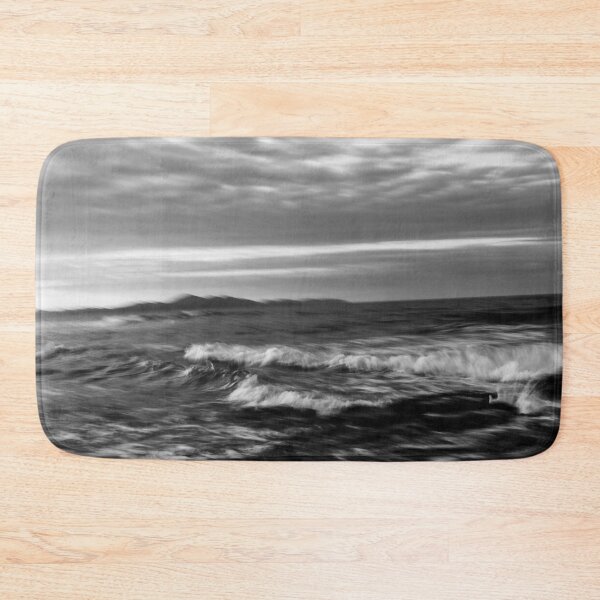 Item preview, MAJORCA - WAVES - CALA MESQUIDA - MALLORCA - BLACK AND WHITE designed and sold by Tropical Blood.