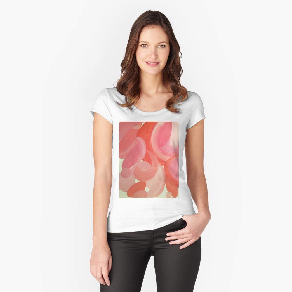 Item preview, Fitted Scoop T-Shirt designed and sold by rb-angiempaints.