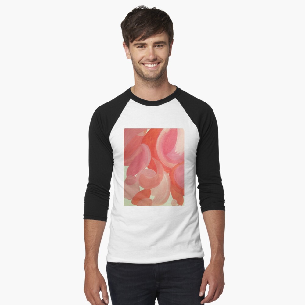 Item preview, Baseball ¾ Sleeve T-Shirt designed and sold by rb-angiempaints.