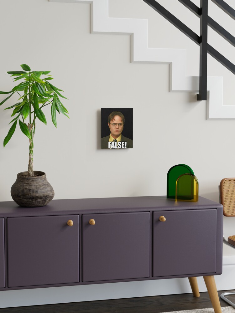 Dwight Schrute with blonde hair Art Board Print for Sale by  BestOfficeMemes