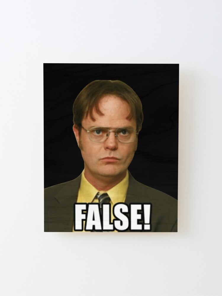 Dwight Schrute with blonde hair Art Board Print for Sale by  BestOfficeMemes