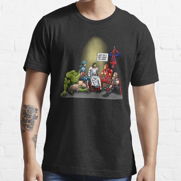 Jesus cheap marvel shirt