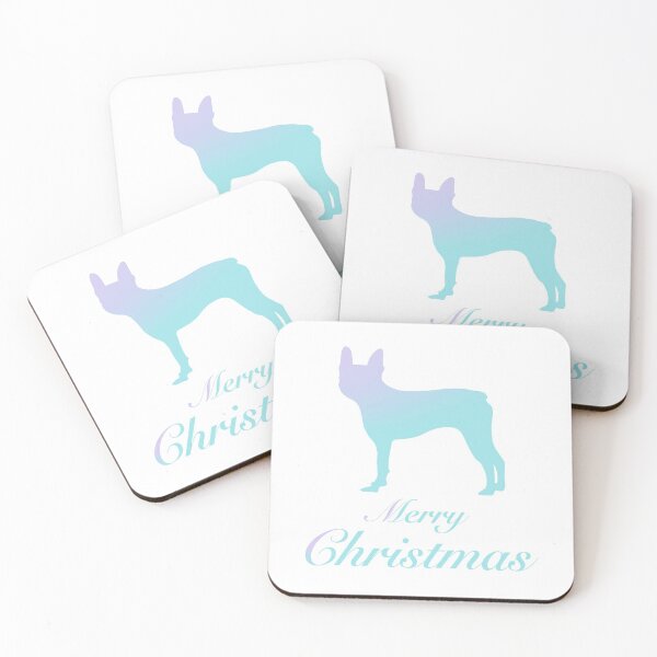 Item preview, dog greeting card boston terrier designed and sold by KikasArt.