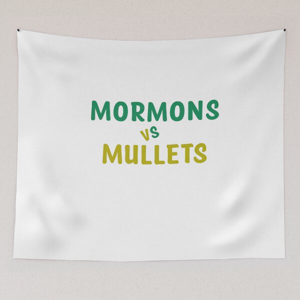 Item preview, Mormons vs Mullets designed and sold by AchrafOc.