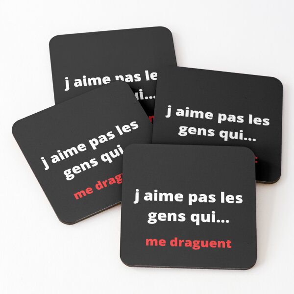 Item preview, I don't like people who ... flirt with me designed and sold by julienfr47.
