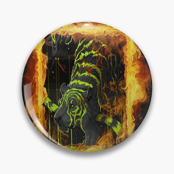 Item preview, Fluo Bengal  Tiger designed and sold by Gothic Fantasy.
