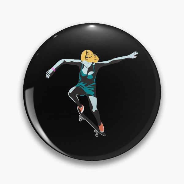Item preview, Girl skateboarding. Skateboard Skater Skateboarding Do A Kickflip Girl Skater designed and sold by Skateboarding Fingerboarding BMX.
