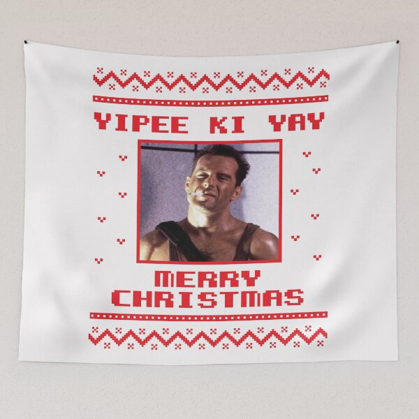 Item preview, Yippee Ki Yay merry christmas designed and sold by Bella's Merch.
