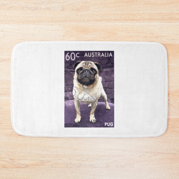 Item preview, 2013 AUSTRALIA Pug Dog Postage Stamp designed and sold by retrographics.