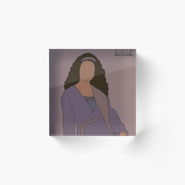 Bathsheba Acrylic Block