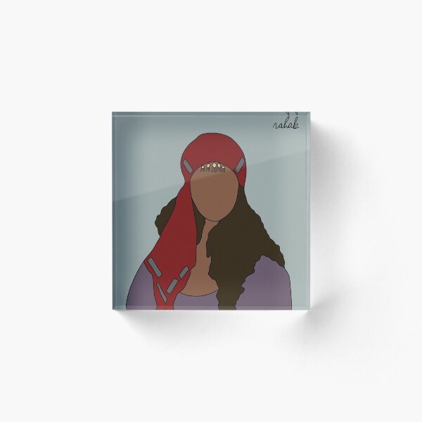 Rahab Acrylic Block