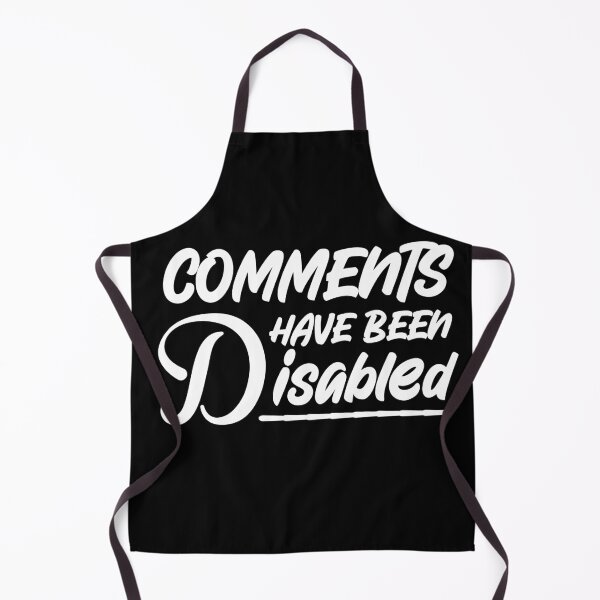 Item preview, Comments Have Been Disabled designed and sold by Profashionall.